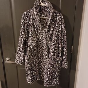 Leopard Print Women's Robe